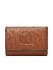 MICHAEL Michael Kors Portfel Bryant 32S5GYTP1L Brązowy. Brązowe portfele damskie MICHAEL Michael Kors, bez wzorów, ze skóry. Za 479.99 zł.