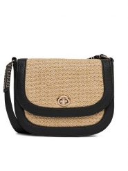 DeeZee Torebka BAG-4 Czarny. Czarne listonoszki damskie DeeZee, bez wzorów, z materiału, bez dodatków. Za 119.99 zł.