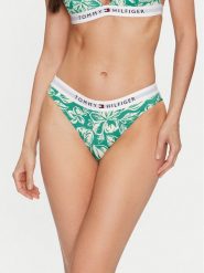 Tommy Hilfiger Dół od bikini UW0UW05365 Zielony. Zielone bikini Tommy Hilfiger, bez wzorów, z syntetyku. Za 149.99 zł.