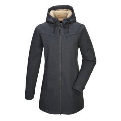 Damska parka z polaru Killtec GW 37. Niebieskie parki damskie Killtec, na zimę, z polaru, bez kaptura. Za 524.20 zł.