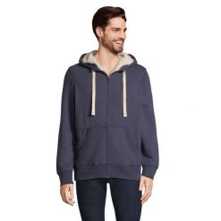 Kurtka Dla Dorosłych Unisex Sherpa Zapinana Na Zamek Błyskawiczny. Niebieskie kurtki damskie SOL'S, s, bez wzorów, bez kaptura. Za 263.99 zł.