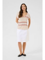 Cream Sweter w kolorze beżowym rozmiar: XL. Brązowe swetry klasyczne damskie Cream, xl, bez kołnierzyka. Za 113.99 zł.