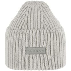 Czapka Froja Life Style z wełny. Szare czapki damskie Viking, bez wzorów, z poliamidu. Za 101.99 zł.