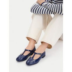 Baleriny Lasocki. Niebieskie balerinki damskie Lasocki, bez wzorów. Za 169.99 zł.