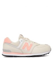 New Balance Sneakersy G5743LF Beżowy. Brązowe buty sportowe dziewczęce New Balance, ze skóry, bez zapięcia. Za 449.99 zł.