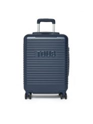 TOUS Walizka średnia Maleta 2002129247 Granatowy. Niebieskie walizki tous, bez wzorów, z tworzywa sztucznego, średnie. Za 719.99 zł.