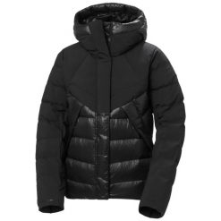 Damska kurtka puchowa Helly Hansen Bliss. Czarne kurtki damskie Helly Hansen, l, bez wzorów, z puchu, bez kaptura. Za 1,213.00 zł.