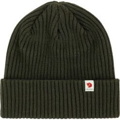 Fjall Raven Fjęllręven Czapka Z Rybem Dorosłych. Zielone czapki damskie Fjällräven, bez wzorów, z dzianiny. Za 169.10 zł.