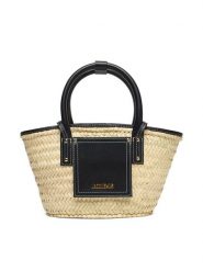 JACQUEMUS Torebka Le Petit 23E223BA044-3060 Beżowy. Brązowe torebki klasyczne damskie JACQUEMUS, z tworzywa sztucznego, bez dodatków. Za 1,659.00 zł.