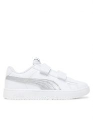 Puma Sneakersy Puma Rickie Classic V Ps 394253 Biały. Białe buty sportowe chłopięce Puma, ze skóry, bez zapięcia. Za 149.99 zł.
