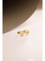 Heliophilia Srebrne kolczyki-wkrętki rozmiar: onesize. Szare kolczyki damskie Heliophilia, z cyrkonią, srebrne. Za 43.99 zł.