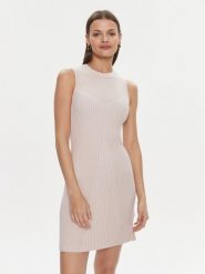 Guess Sukienka codzienna Allie W4RK20 Z2YN2 Beżowy Bodycon Fit. Brązowe sukienki damskie Guess, z aplikacjami, z syntetyku, bez ramiączek. Za 269.99 zł.
