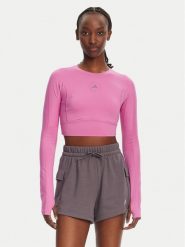 Adidas by Stella McCartney Koszulka techniczna TrueStrength JJ1644 Różowy Slim Fit. Czerwone koszulki damskie adidas by Stella McCartney, s, bez wzorów, z syntetyku, bez kołnierzyka, bez ramiączek. Za 359.99 zł.