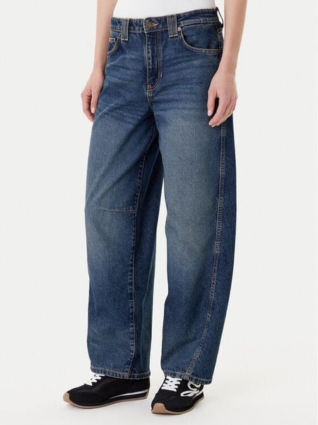 Guess Jeans Jeansy W5BA2X D5M4E Granatowy Regular Fit. Niebieskie jeansy damskie Guess Jeans. Za 272.99 zł.