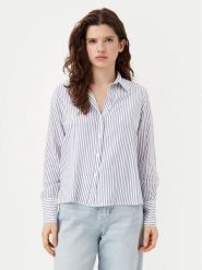 ONLY Koszula Berit 15320243 Niebieski Regular Fit. Niebieskie koszule damskie Only, l, bez wzorów, z wiskozy, bez kołnierzyka, bez ramiączek. Za 139.99 zł.