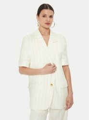 ViCOLO Marynarka TB2699 Écru Regular Fit. Marynarki i żakiety damskie ViCOLO, s, bez wzorów, z wiskozy. Za 489.99 zł.