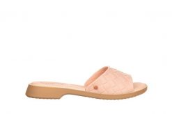 Klapki Azaleia Simone Comfy Flat Rast Nude Beige 198018, Róż/Beż, Tworzywo - 39. Czarne klapki damskie Azaleia, bez wzorów, z materiału, bez obcasa, bez zapięcia. W wyprzedaży za 44.10 zł.
