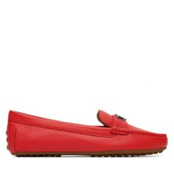 Mokasyny LAUREN RALPH LAUREN. Brązowe mokasyny damskie Lauren Ralph Lauren, bez obcasa. Za 569.99 zł.