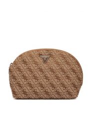 Guess Kosmetyczka PW7560 P6270 Beżowy. Brązowe kosmetyczki damskie Guess, z materiału, bez dodatków. Za 239.99 zł.