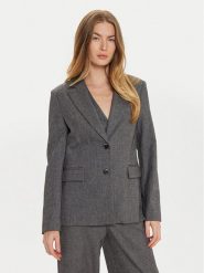 Imperial Marynarka JAO6IEI Szary Regular Fit. Szare marynarki i żakiety damskie Imperial, s, bez wzorów, z syntetyku. Za 469.99 zł.