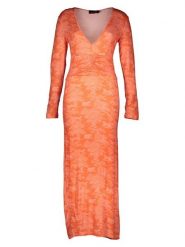 Miss goodlife Sukienka "Power" w kolorze pomarańczowym rozmiar: S. Pomarańczowe sukienki damskie miss goodlife, bez wzorów, z bawełny, bez ramiączek. Za 185.32 zł.