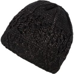 Czapka damska czarna PAOLO PERUZZI A-02-BL. Czarne czapki damskie PAOLO PERUZZI, na zimę, bez wzorów, z materiału. Za 49.99 zł.