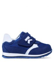 Lasocki Kids Sneakersy CI12-2908-08(II)CH Granatowy. Niebieskie buty sportowe chłopięce Lasocki Kids, z nubiku, bez zapięcia. Za 139.99 zł.