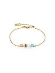 COEUR DE LION Bransoletka z kryształami Swarovski rozmiar: onesize. Żółte bransoletki damskie COEUR DE LION, ze stali. Za 204.48 zł.