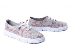 FILIPPO DP7671/26 WH MLT biały multikolor, półbuty damskie. Białe półbuty damskie Filippo, na lato, bez wzorów, ze skóry, bez obcasa, bez zapięcia. Za 148.67 zł.