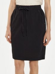 Kaffe Spódnica mini Naya 10502802 Czarny Regular Fit. Czarne spódnice damskie Kaffe, bez wzorów, z bawełny, mini. Za 99.99 zł.