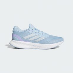Buty Runfalcon 5 Running. Czarne obuwie sportowe damskie Adidas, bez zapięcia, do biegania. Za 211.99 zł.