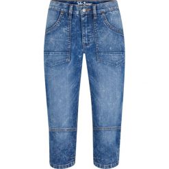 Dżinsy rybaczki. Niebieskie jeansy damskie bonprix. Za 97.99 zł.