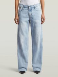 G-Star Dżinsy - Loose fit - w kolorze błękitnym rozmiar: W23/L32. Niebieskie jeansy damskie G-Star. Za 294.95 zł.