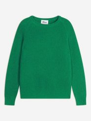 Just Cashmere Kaszmirowy sweter w kolorze zielonym rozmiar: L. Zielone swetry klasyczne damskie Just Cashmere, l, z kaszmiru, bez kołnierzyka. Za 361.99 zł.
