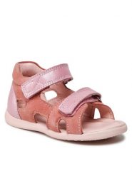 Lasocki Kids Sandały CI12-CRIC-02(II)DZ Różowy. Czerwone sandały dziewczęce Lasocki Kids, ze skóry, bez obcasa, bez zapięcia. Za 69.99 zł.