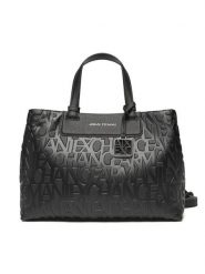 Armani Exchange Torebka XW001222 AF15774 UC001 Czarny. Czarne torebki klasyczne damskie Armani Exchange, ze skóry, bez dodatków. Za 539.99 zł.