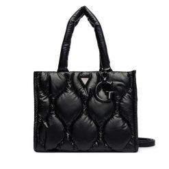 Torebka Guess. Czarne torebki klasyczne damskie Guess, bez dodatków. Za 264.99 zł.