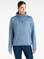 Dare 2b Bluza polarowa "Lexan" w kolorze błękitnym rozmiar: 40. Niebieskie bluzy damskie Dare 2b, bez wzorów, z polaru, bez kaptura. Za 87.81 zł.