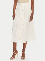 TWINSET Spódnica trapezowa 251TT2143 Écru Loose Fit. Spódnice damskie Twinset, bez wzorów, z bawełny. Za 669.99 zł.