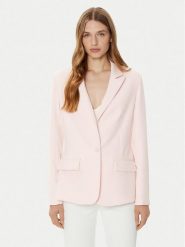 Guess Marynarka W5RN46 WFWX2 Różowy Regular Fit. Czerwone marynarki i żakiety damskie Guess, l, z aplikacjami, z syntetyku. Za 349.99 zł.