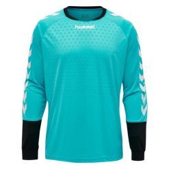 Bluza Bramkarska Hummel. Niebieskie bluzy damskie Hummel, xl, bez wzorów, bez kaptura. Za 218.50 zł.