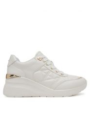 Aldo Sneakersy Iconistep 13706544 Biały. Białe obuwie sportowe damskie ALDO, ze skóry, bez zapięcia. Za 219.99 zł.