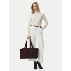 Torebka MICHAEL Michael Kors. Brązowe shopper bag MICHAEL Michael Kors, bez dodatków. Za 1,759.00 zł.