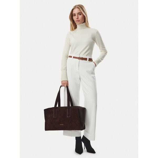 Torebka MICHAEL Michael Kors. Brązowe shopper bag MICHAEL Michael Kors, bez dodatków. Za 1,759.00 zł.