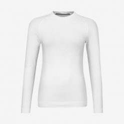 Koszulka z długim rękawem damska FLEX Seamless LS. Białe koszulki sportowe damskie Head, m, bez wzorów, bez ramiączek, tenisowe. Za 315.00 zł.