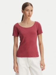 Weekend Max Mara T-Shirt Multig 2615941122 Czerwony Regular Fit. Czerwone t-shirty damskie Weekend Max Mara, xl, bez wzorów, z bawełny, bez kołnierzyka. Za 369.99 zł.