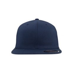 Czapka Flexfit flat visor. Niebieskie czapki damskie FLEXFIT, bez wzorów, z bawełny. Za 76.15 zł.