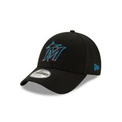 Czapka z daszkiem New Era MLB Miami Marlins. Czarne czapki z daszkiem damskie New Era, bez wzorów. Za 177.00 zł.