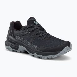 Buty trekkingowe damskie Mammut Sertig II Low GTX. Czarne obuwie trekkingowe damskie Mammut, bez zapięcia. Za 667.20 zł.