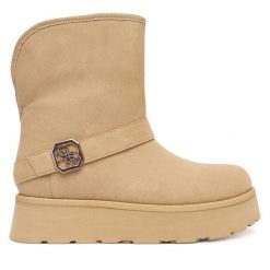 Śniegowce Guess. Brązowe śniegowce damskie Guess. Za 579.99 zł.